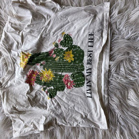 Vibe n' Crop tshirt junior's size M - Picture 2 of 2